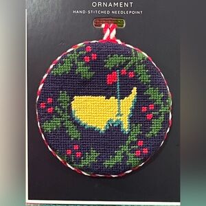 NEW 2025 Masters Needlepoint Ornament National Golf Club ANGC